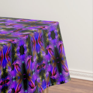 Nappe Bleu coloré Pinceau pourpre Flèches Abstraites