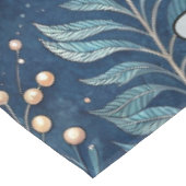 Nappe Bleu complexe et vert botanique - bleu foncé étoil (Angle)