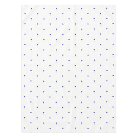 Nappe bleu de bleuet (Devant)