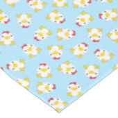 Nappe Bleu de fête d'anniversaire de poulet (Angle)