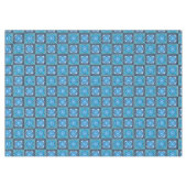 Nappe Bleu de fleuron d'étoile de David (Devant (Horizontal))