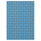 Nappe Bleu de fleuron d'étoile de David (Devant)