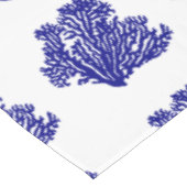 Nappe Bleu de la marine sur le carré blanc (Angle)