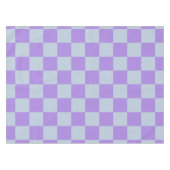 Nappe Bleu doux et À damiers lavande (Devant (Horizontal))
