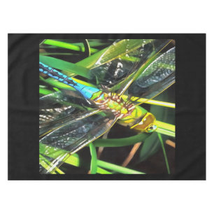 Nappe Bleu Dragonfly Shimmering Wings Peinture