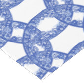 Nappe Bleu et blanc bleu saule Motif de la frontière (Angle)