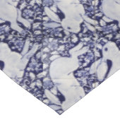 Nappe Bleu et blanc Rabat Floral Dedham Delft Carrelage (Angle)