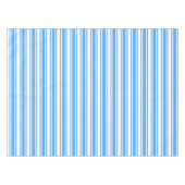 Nappe Bleu et blanc rayures de bonbons (Devant (Horizontal))