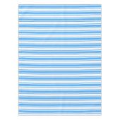 Nappe Bleu et blanc rayures de bonbons (Devant)