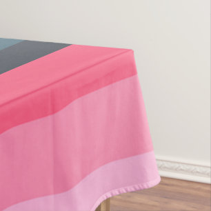 Nappe Bleu et rose Tons