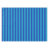 Nappe Bleu et turquoise bandes bonbons (Devant (Horizontal))
