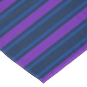 Nappe Bleu et violet bonbons rayés (Angle)