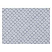 Nappe Bleu floral sur toute couleur (Devant (Horizontal))