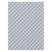 Nappe Bleu floral sur toute couleur (Devant)
