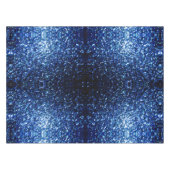 Nappe Bleu foncé brillant faux parties scintillant scint (Devant (Horizontal))