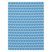 Nappe Bleu givré Doughnut Arc-en-ciel arrosées (Devant)