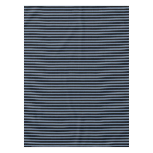 Nappe Bleu gris et noir rayures (Devant)