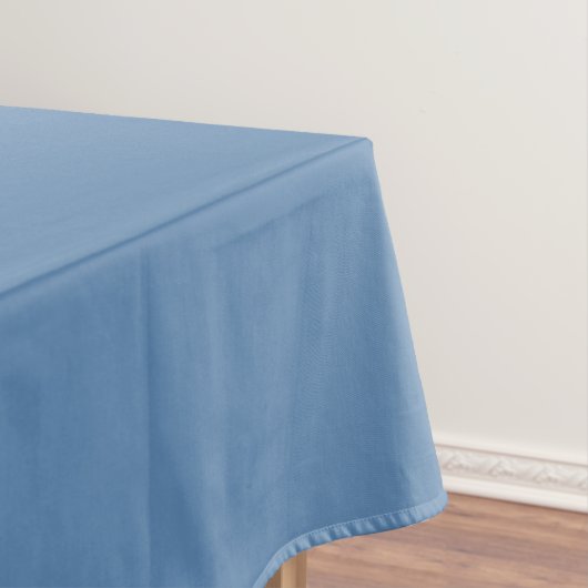 Nappe Bleu Lichen couleur solide Impression, Bleu clair (In Situ)