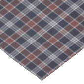 Nappe Bleu marine et plaid de Bourgogne (Angle)