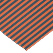 Nappe Bleu marine et rayure orange (Angle)