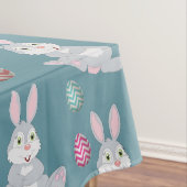 Nappe Bleu mignon lapin lapin Motif (In Situ)
