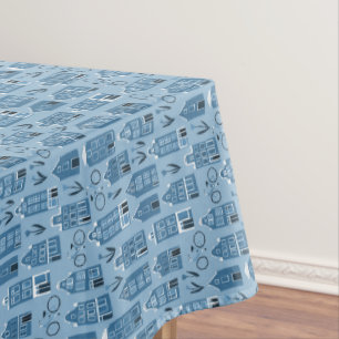 Nappe Bleu original de Chambres d'Amsterdam de tulipes