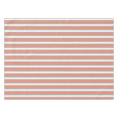Nappe Bleu, rose et blanc rayures motif (Devant (Horizontal))
