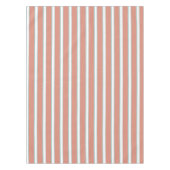 Nappe Bleu, rose et blanc rayures motif (Devant)