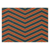 Nappe Bleu rouge Chevron Stripes Planche à découper (Devant (Horizontal))