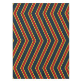 Nappe Bleu rouge Chevron Stripes Planche à découper (Devant)