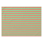 Nappe Bleu rouge jaune vert rayures (Devant (Horizontal))
