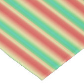Nappe Bleu rouge jaune vert rayures (Angle)