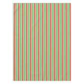 Nappe Bleu rouge jaune vert rayures (Devant)