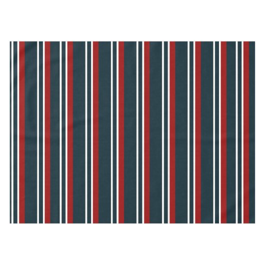 Nappe Bleu Rouge uniforme rayures (Devant (Horizontal))