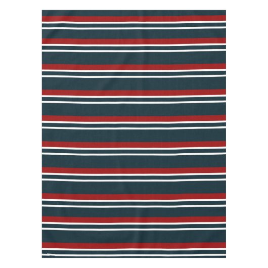 Nappe Bleu Rouge uniforme rayures (Devant)