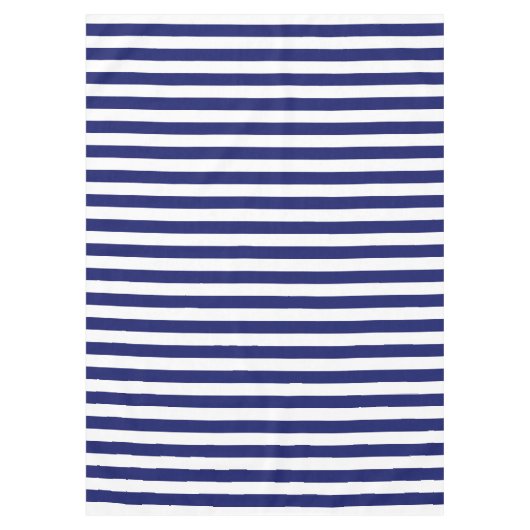 Nappe Bleu Sailor Stripe (grande échelle) (Devant)