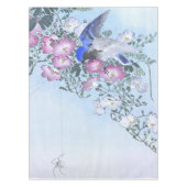 Nappe Bleu Spider Bird Imprimer | Amateurs d'araignée (Devant)