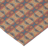 Nappe Bleu Turquoise foncé Brown Beige Orange Rouge Trib (Angle)