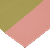 Nappe Bleu, vert olive, rose et crème (Angle)