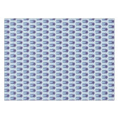 Nappe Bleu violet enveloppé Cadeau de vacances Anniversa (Devant (Horizontal))