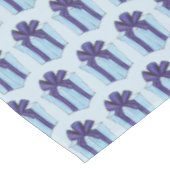 Nappe Bleu violet enveloppé Cadeau de vacances Anniversa (Angle)