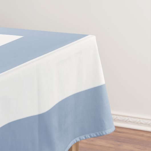 Nappe Bleue & Blanche Rayée (In Situ)