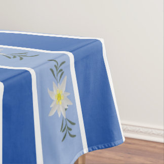 Nappe Bleue Edelweiss rayée