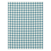 Nappe bleue turquoise de contrôle de motif de (Devant)