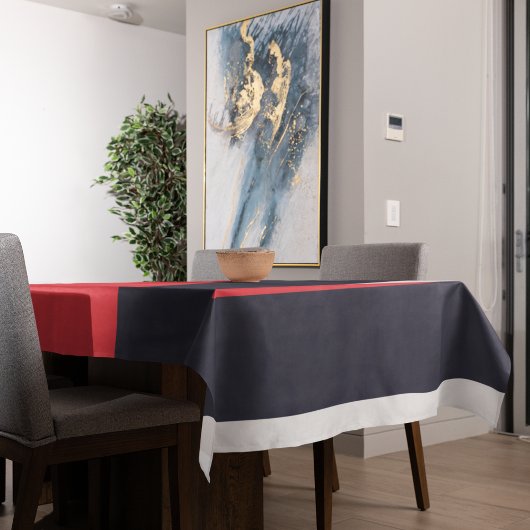 Nappe Bleus et rouges