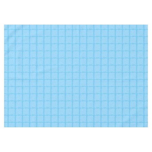 Nappe Bloc bleu aquarelle (Devant (Horizontal))