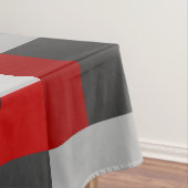 Nappe Bloc de couleur rouge noir et gris (In Situ)