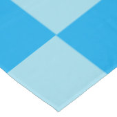 Nappe Blocs carrés bleus géométriques (Angle)