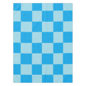 Nappe Blocs carrés bleus géométriques (Devant)