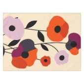 Nappe Bloom minimal du pavot (Devant (Horizontal))